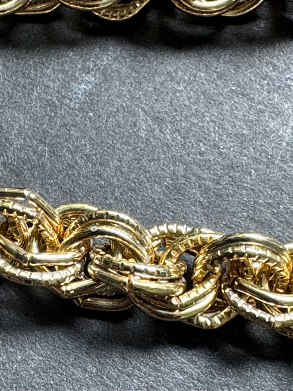 Vintage Lariat Gold Rope Necklace - Picture 15 of 16